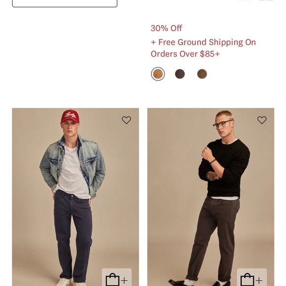 Men’s NWT lucky brand jeans 34X30 - Picture 2 of 4